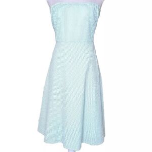 Vintage 90s Women's Duck Head Jeans  Seersucker Dress Size 5